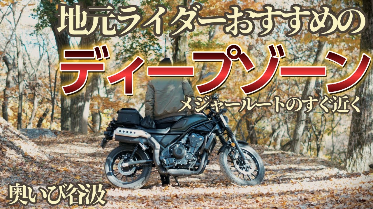 【地元ライダーおすすめのディープなツーリングルート】西美濃もみじ街道と天空のブランコ
