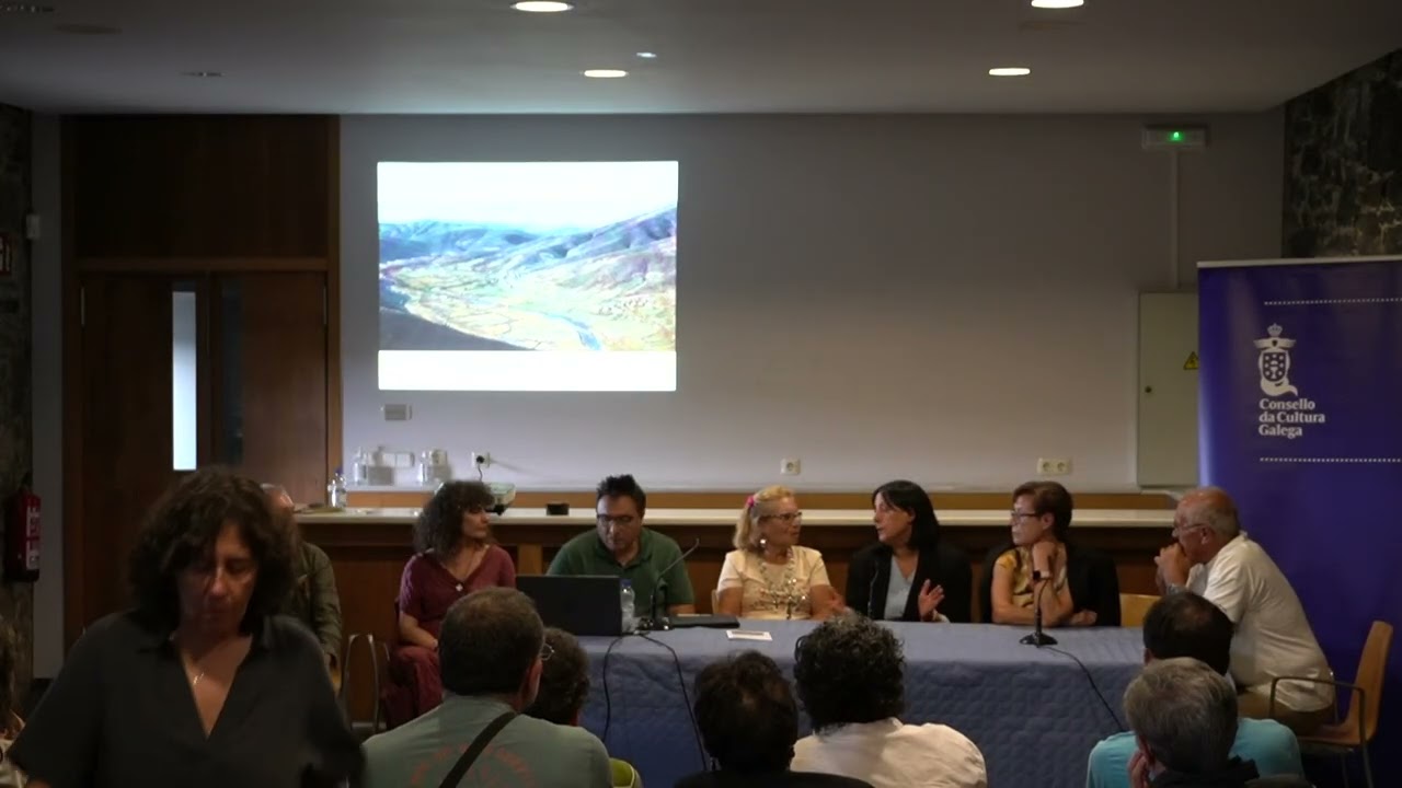 Mesa da memoria. Carlos Xabier Ares P&eacute;rez e  veci&ntilde;anza de Veigas de Camba e Campobecerros