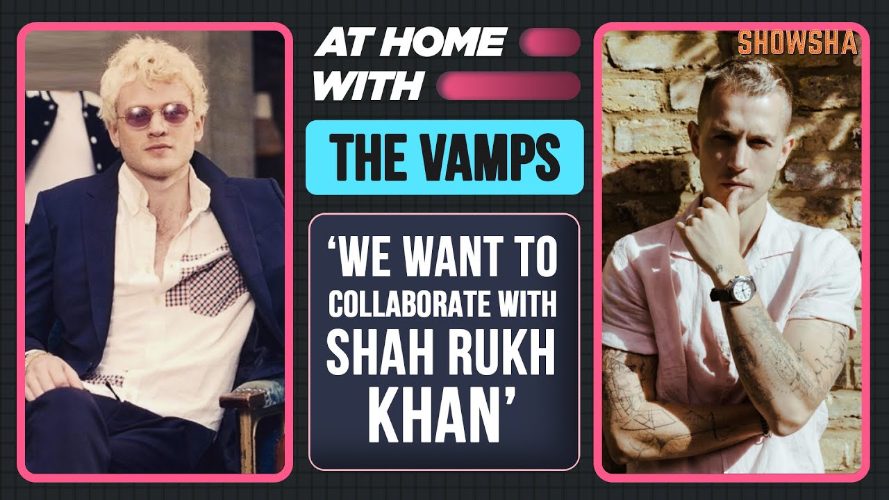 Джеймс Маквей и Тристан Эванс из The Vamps о сотрудничестве с Шахрукх Кханом | Cherry Blossom