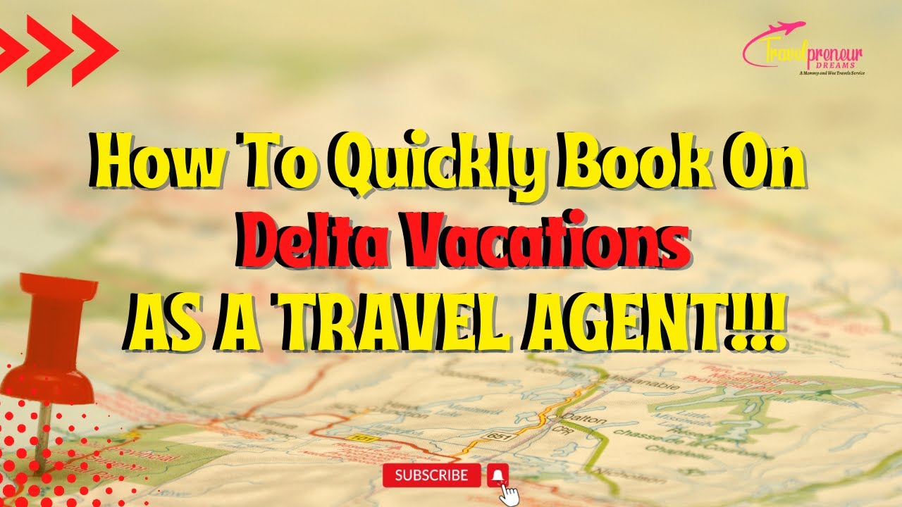 How To Quickly Book On Delta Vacations As A Travel Agent!