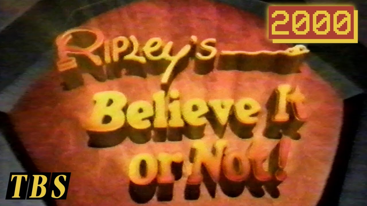 Ripley's Believe It Or Not! (host Dean Cain) S1E15 | 2000 TBS Full Episode with Original Commercials