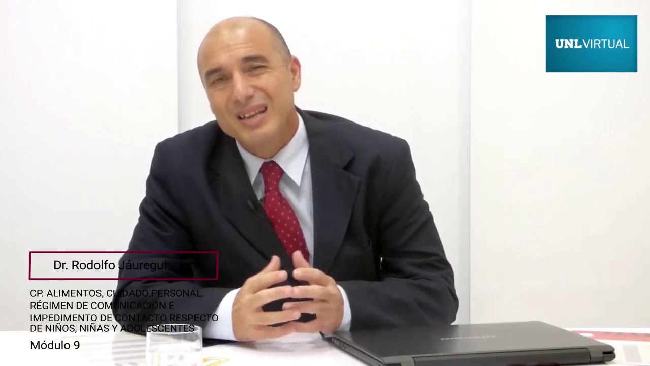 Alimentos, cuidado personal y régimen de Comunicación (parte 3) - Familia - Prof. Jáuregui