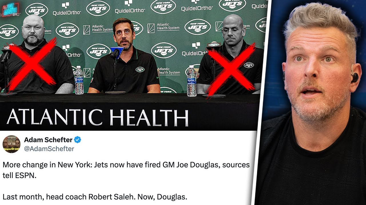 Jets Fire GM Joe Douglas After 👀 30-64 Record?! | Pat McAfee Show