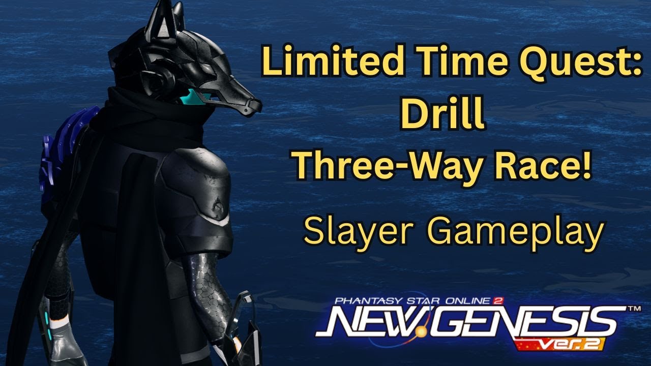 PSO2 NGS: LTQ: Drill: Three Way Race!