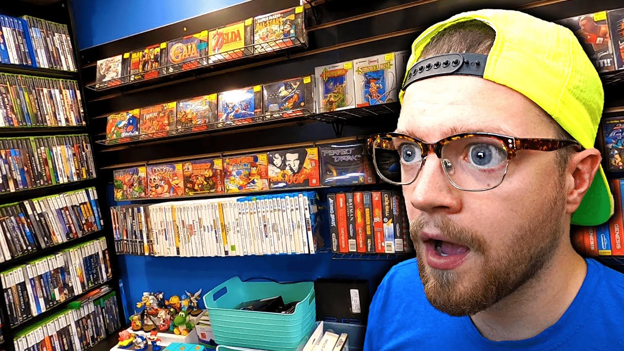 Game Hunting at a BRAND NEW Flea Market!