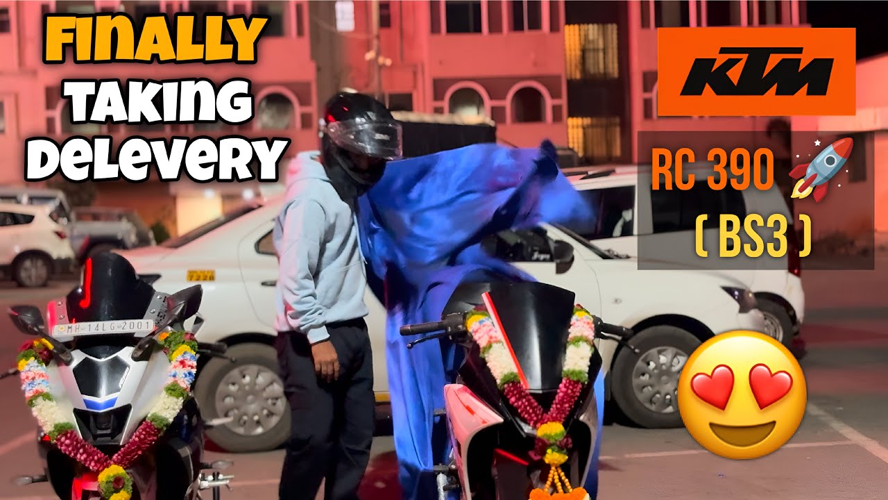 Finally My Dream Bike Delivery 😍 | KTM RC 390 | Emotional Moment