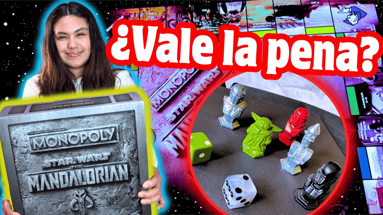 UNBOXING Monopoly Mandalorian 🔫😱 ¿Vale la pena esta edición galáctica por su precio🤑? 🎲🪐