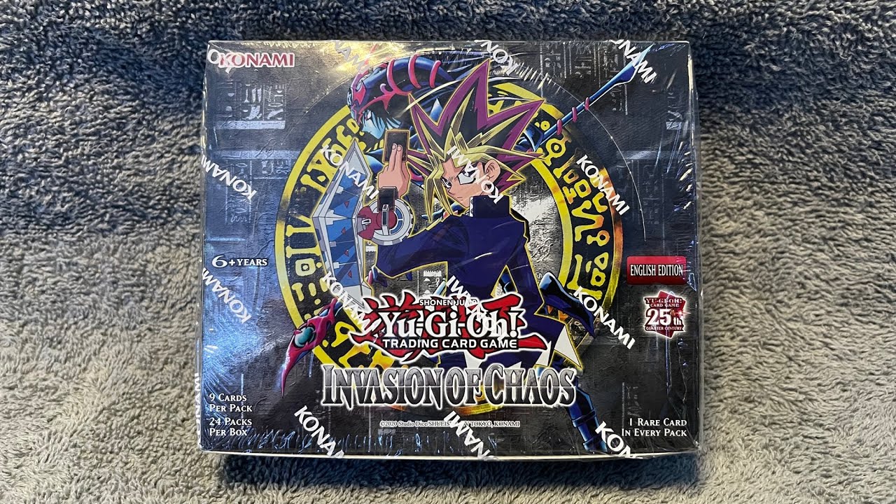 Yu-Gi-Oh! Invasion of Chaos 25th Anniversary Booster Box Opening