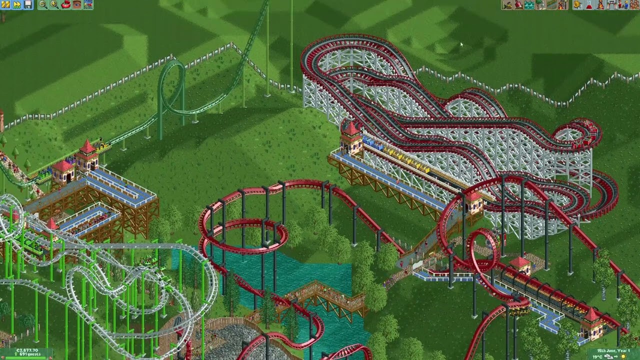 Rollercoaster Tycoon Mission 13 Mel's World