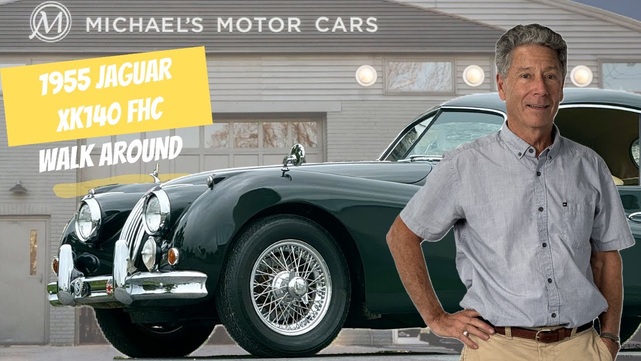 Jaguar XK140 FHC 1955 года — обзор