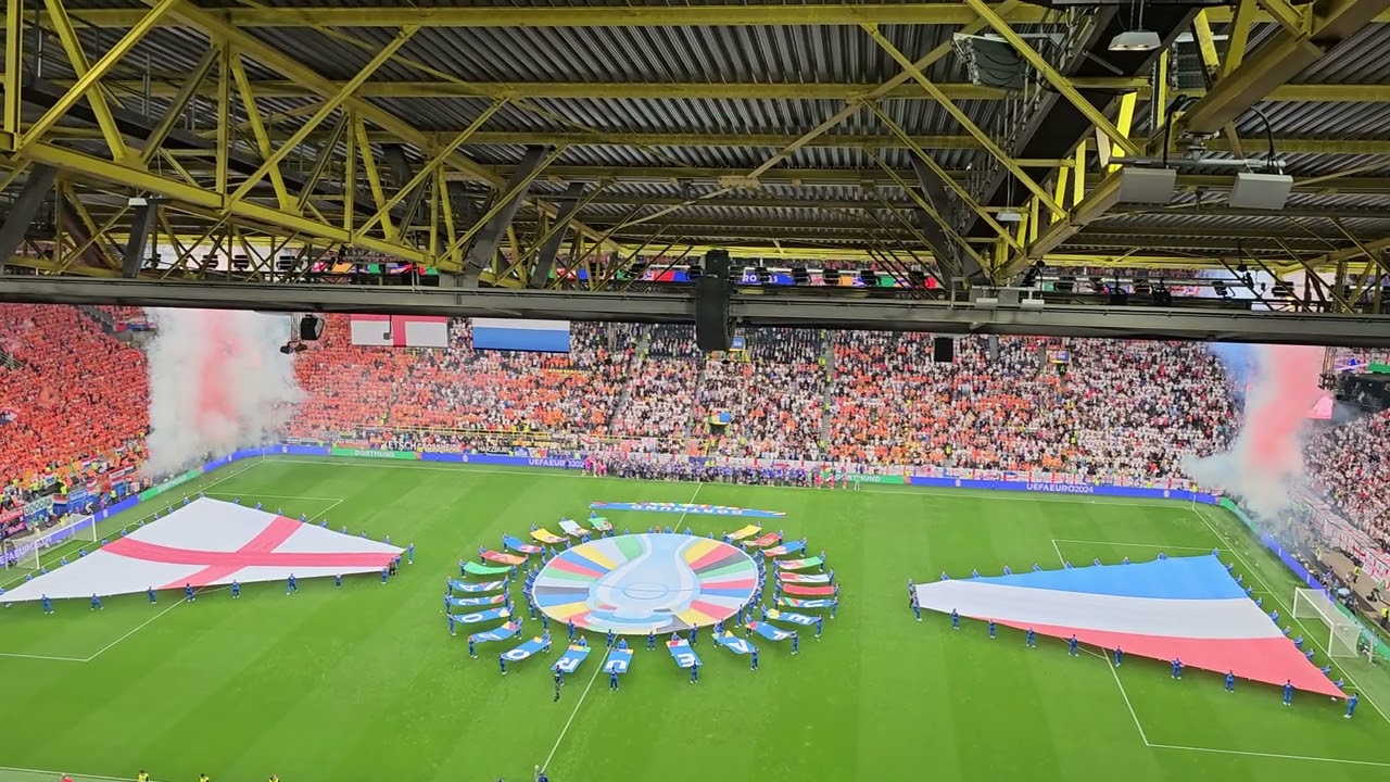 Netherlands vs England Opening Ceremony 및 선수입장 [UEFA Euro 2024] 2024.07.10