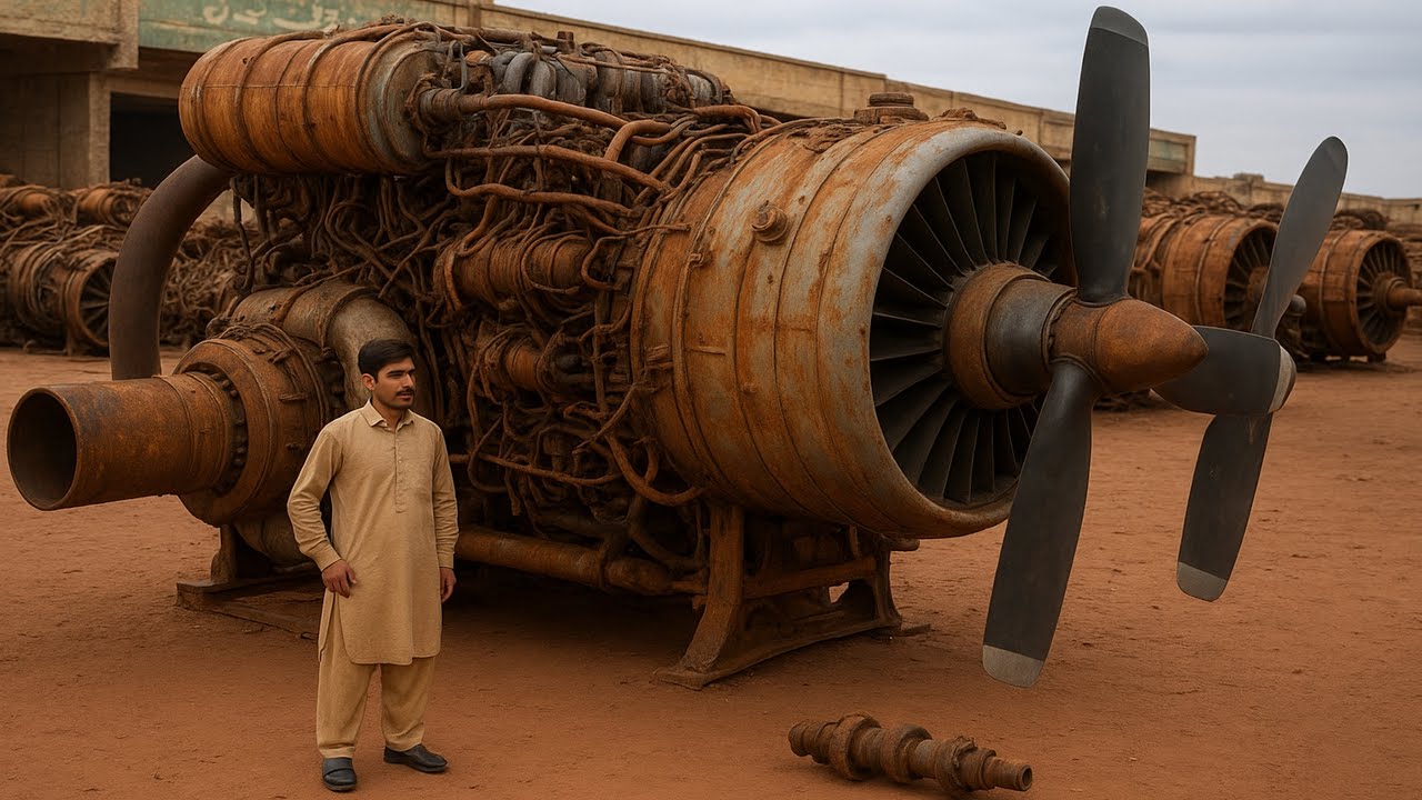 Years of Rust — The Perkandaj Engine Fully Repaired and Restored to Full Power!