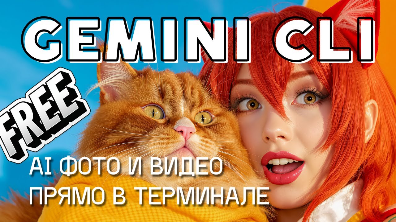 GOOGLE GEMINI CLI: генерируем фото и видео прямо из командной строки