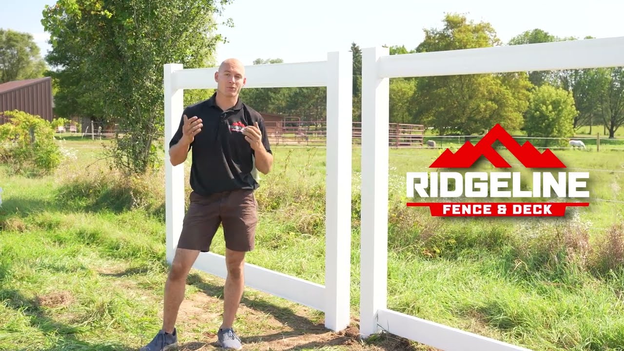 Vinyl Fence Panels: 2x7 Rail vs 1.5x5.5