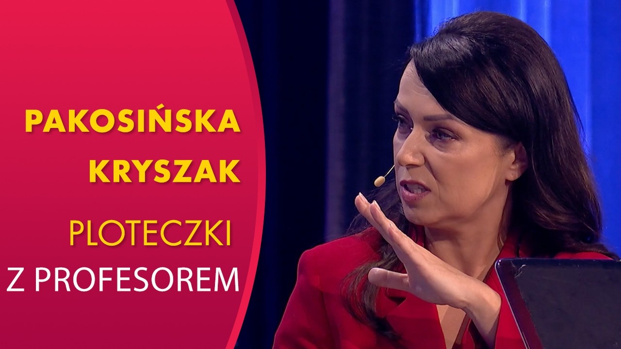 Jedno pytanie do profesora&hellip; i zaczęły się ploteczki I Kasia Pakosińska i Jerzy Kryszak