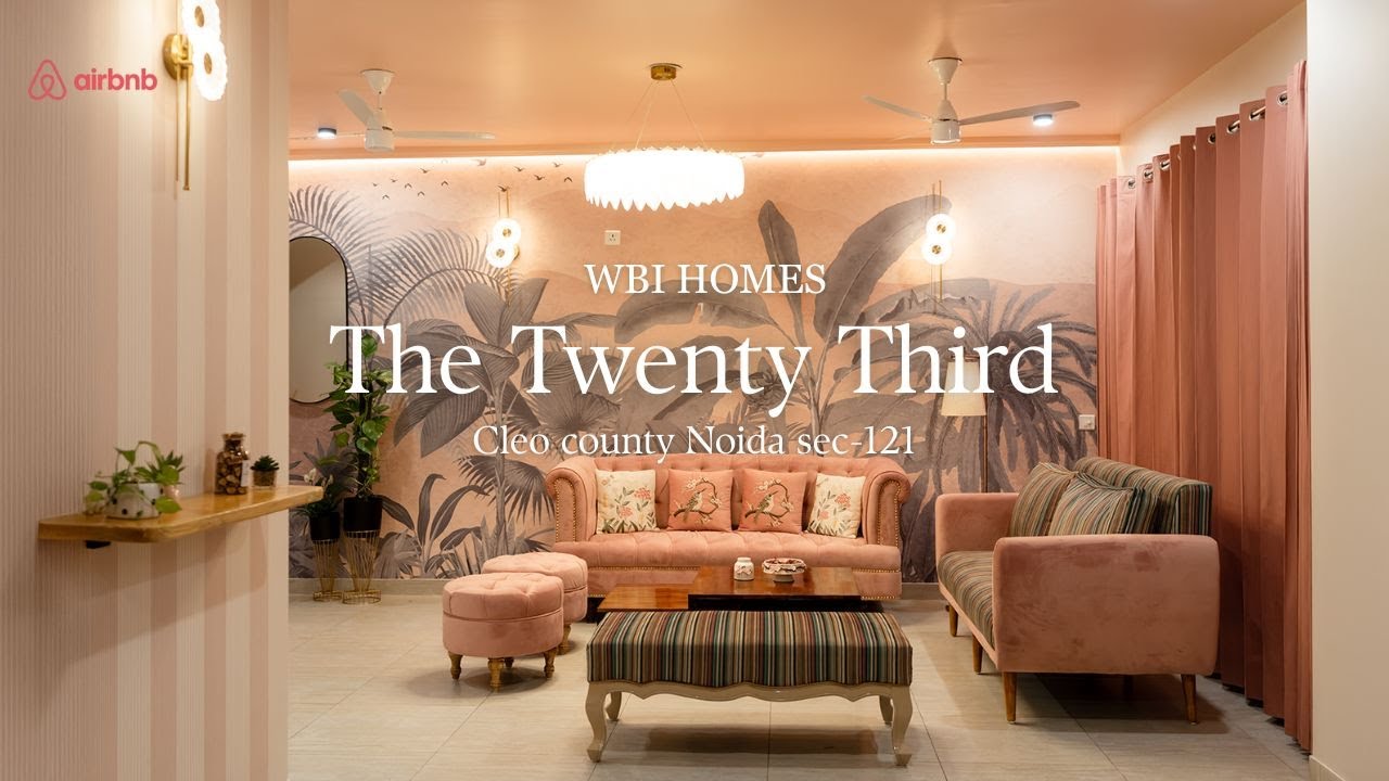 Luxury Airbnb Stay in Noida | 3BHK at Cleo County, Sector 121 | Premium Short-Term Rental