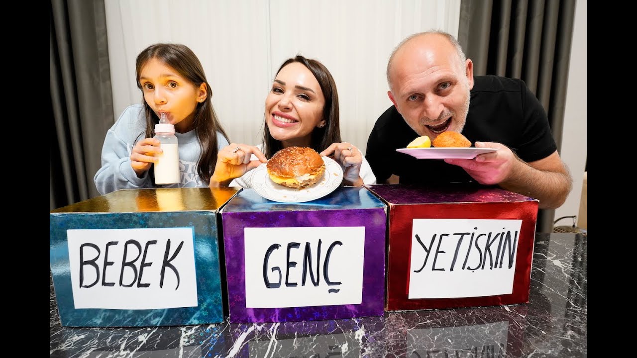 BEBEK, GEN&Ccedil; veya YETİŞKİN YEMEK YARIŞMASI !?