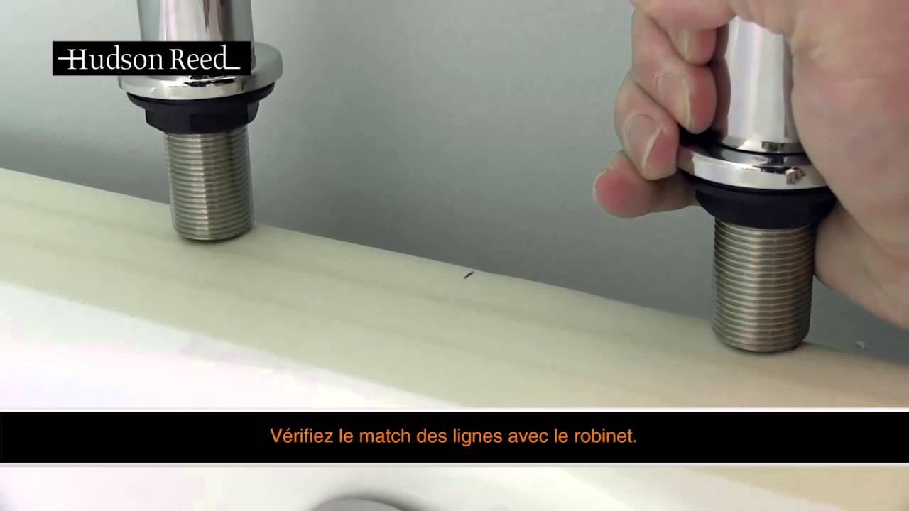 Hudson Reed - Comment installer des robinets de baignoire