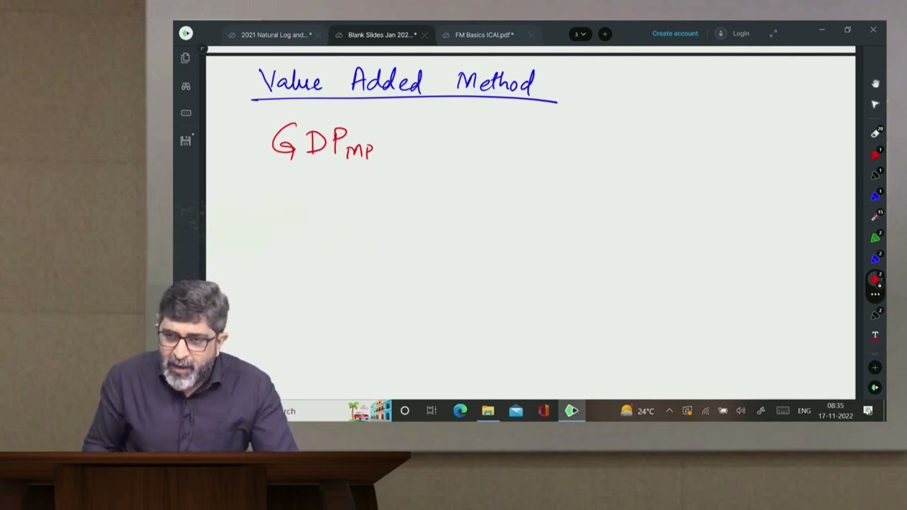National Income (Lecture - 1A) | CA Intermediate - Economics for Finance