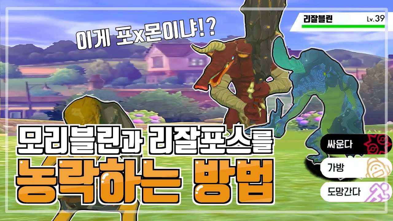 모리블린과 리잘포스를 농락하는 방법 [젤다 야숨]