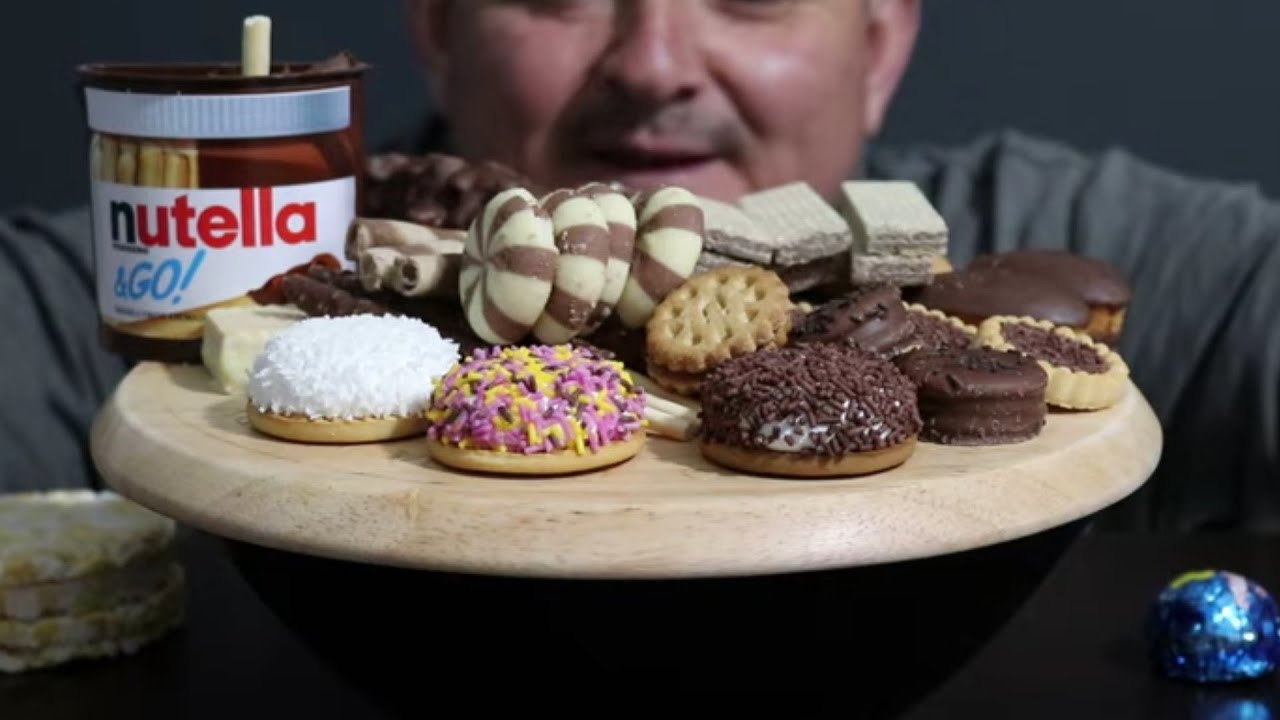 ASMR TÜRKÇE Çikolatalı Aburcuburlar /Chocolate Snacks #ASMR