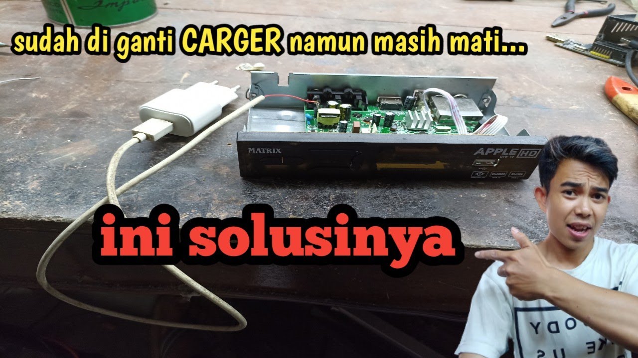 STB был заменен на CHARGER, но он все еще не работает.... вот РЕШЕНИЕ....