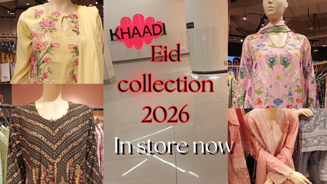 Khaadi Eid Festival Collection 2026 🔥Premium outfits | Stunning colors | Festive vibes 😍shoppingvlog