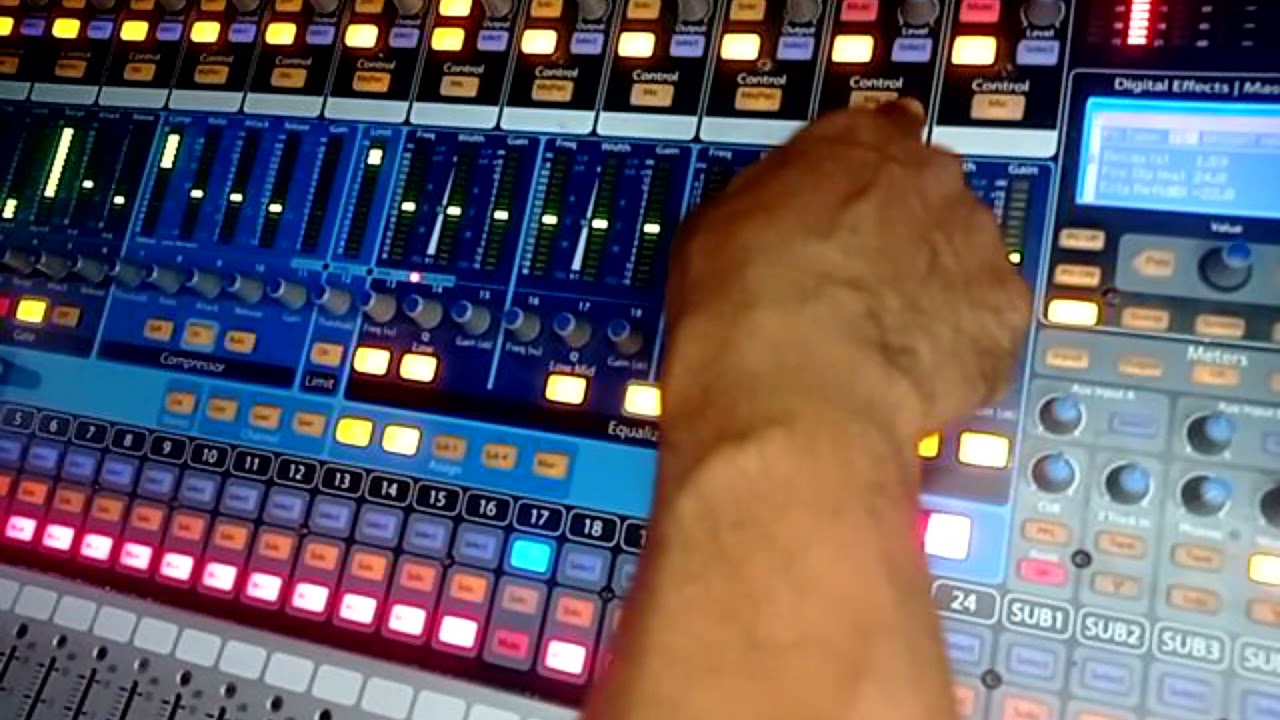 SETING EFEK VOCAL MIXER PRESONUS STUDIO LIVE 24.4.2