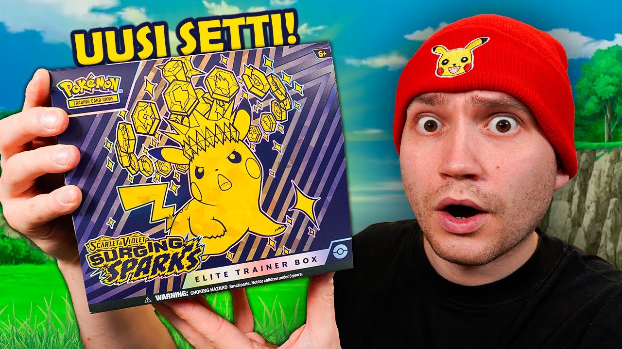 SURGING SPARKS ON TÄÄLLÄ!!! | Elite Trainer Box avaus!