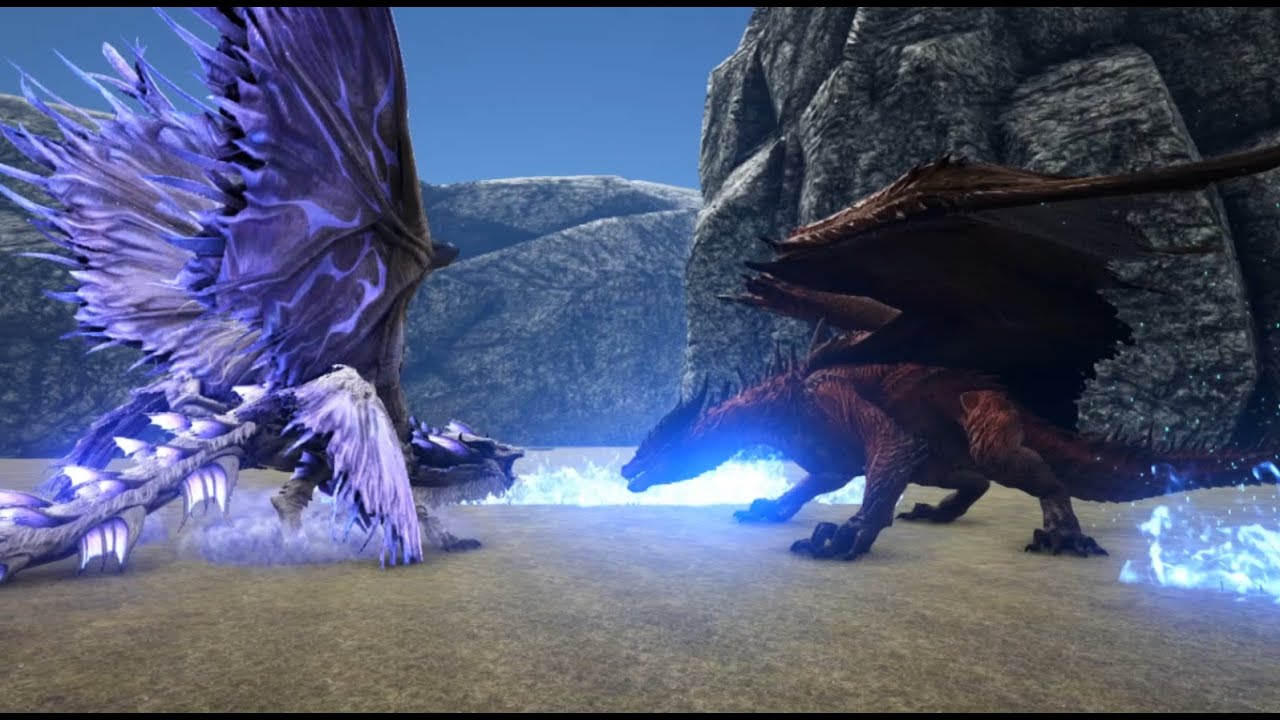 SAFI'JIVA vs ABYSS DRAGONS & SHINRYU || Ark Survival Evolved