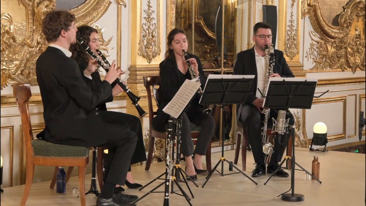 Danse Hongroise n°4 - Johannes Brahms ( arr. Florent Héau ) - Quatuor Alma