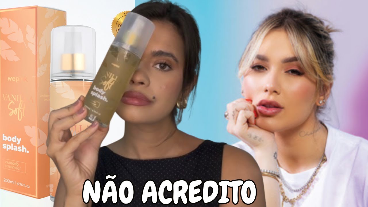 BODY SPLASH WEPINK | VANILLA SOFT | RESENHA