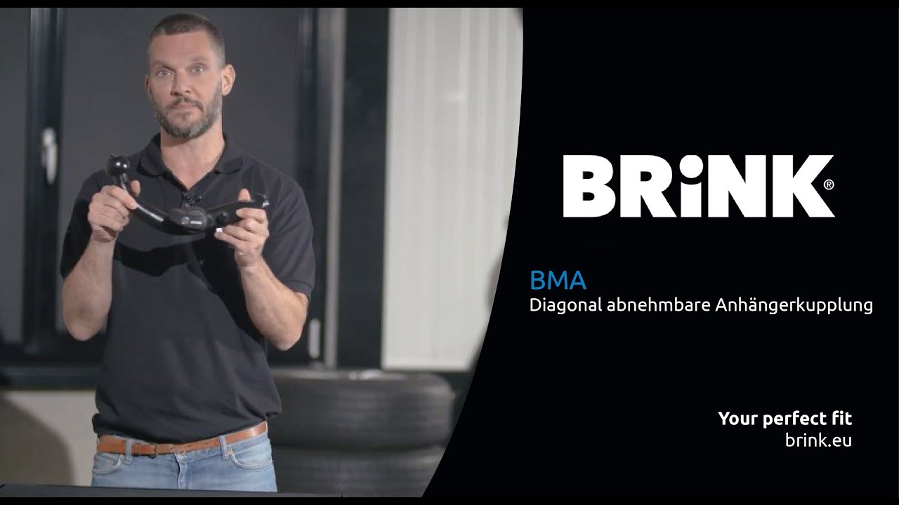 BMA - Diagonal abnehmbare Anhängerkupplung von Brink