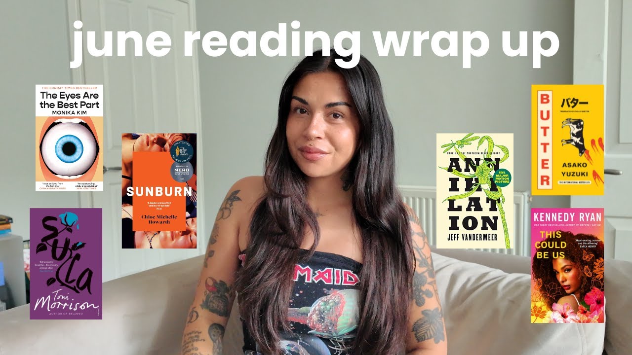 June reading wrap up - I read 9 books (and DNF'd 1!)
