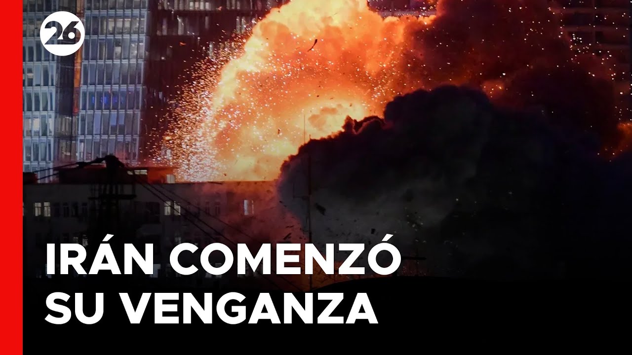 🚨 CONTRAATAQUE DE IRÁN | 200 misiles hacia Israel y máxima tensión en Medio Oriente