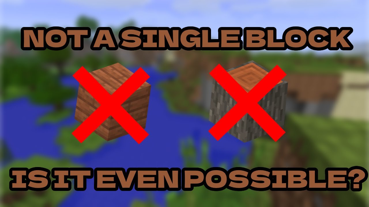 Прохождение Minecraft без акации