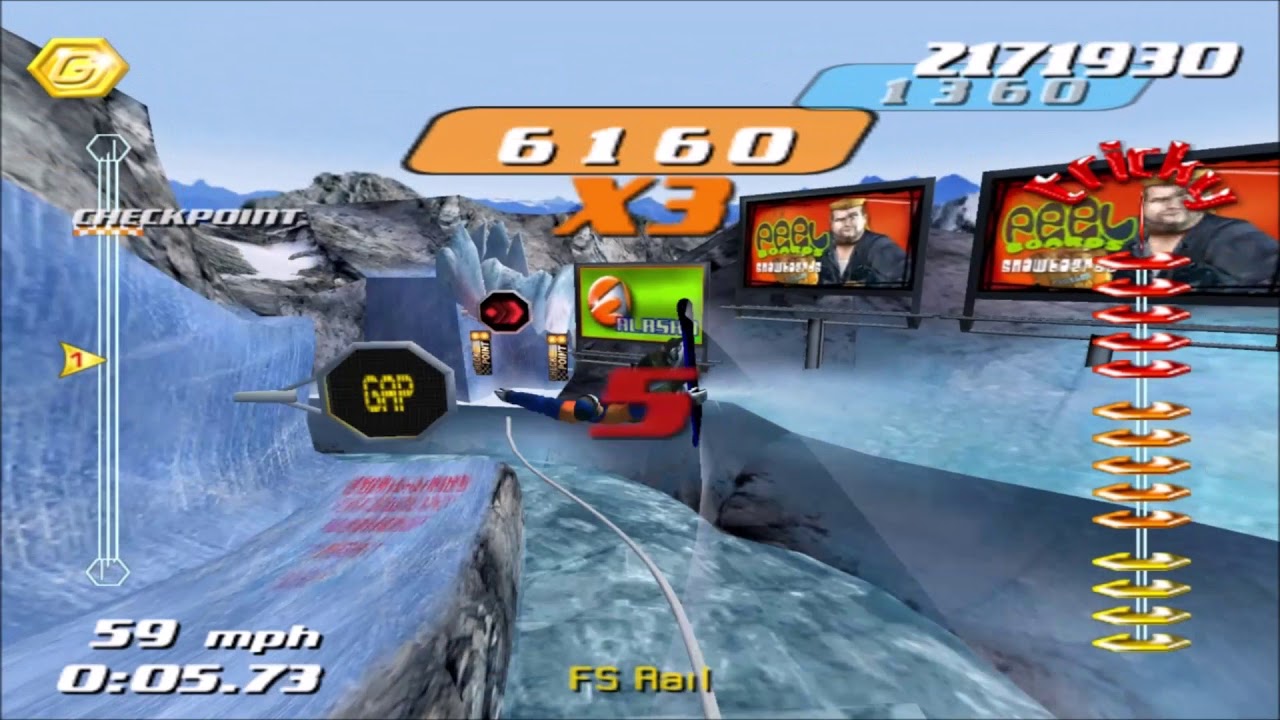 SSX Tricky - Alaska Showoff - 6,669,770 (TAS)