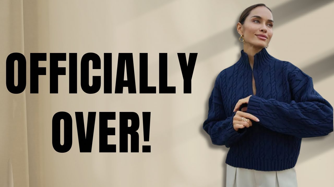Stop Wearing These! Winter 2026 Trends That Are Officially Over