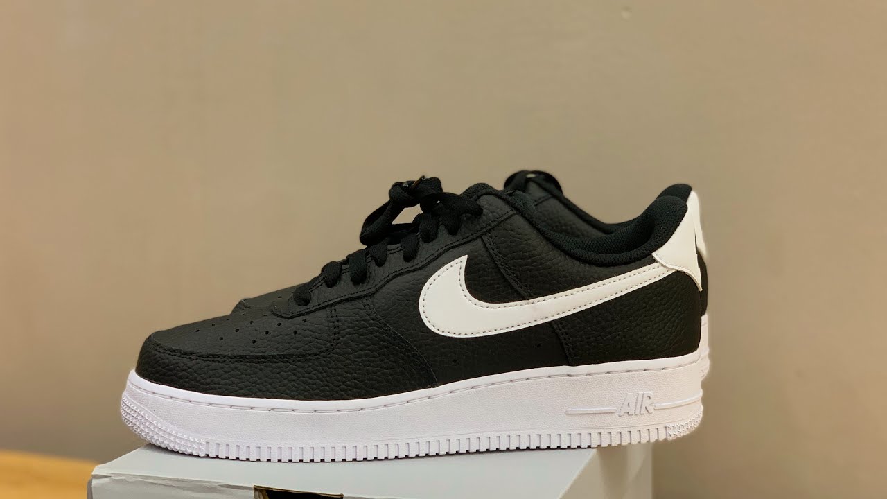 Unbox- Closing Nike Air Force 1 ’07 ‘Black White’ CT2302-002 Review