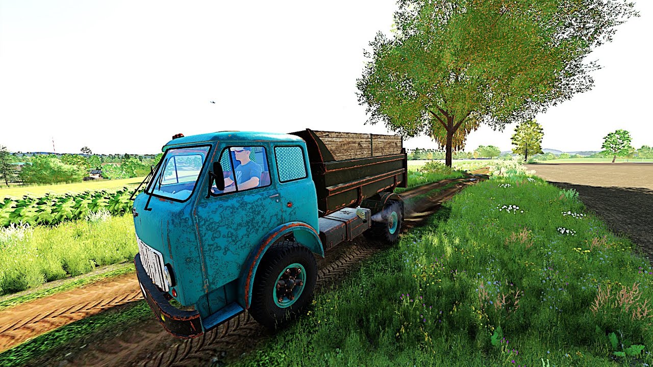 Farming Simulator 22 Старый Маз Доставка компоста в фруктовые сады