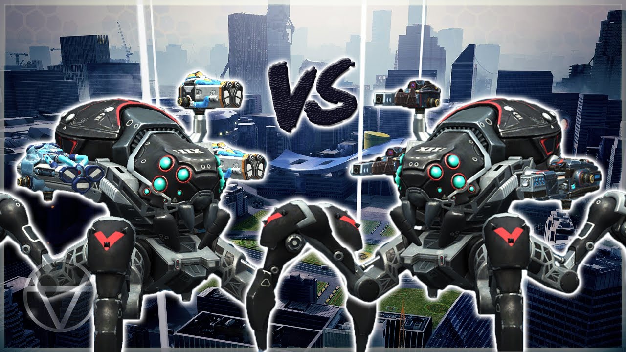 [WR] 🔥 Cryo Rime VS Atomizer Quarker INVADER - Mk2 Comparison | War Robots