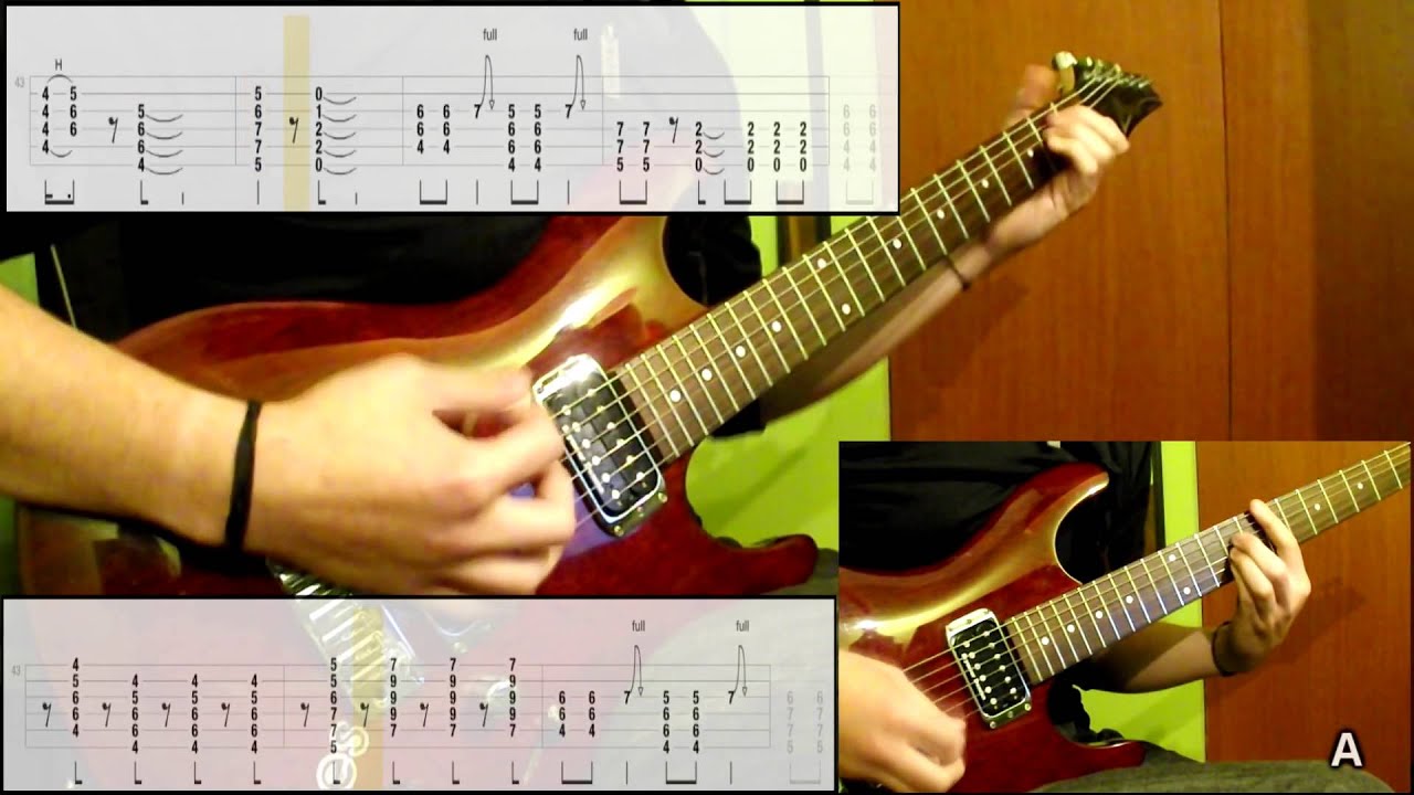 Weezer - Say It Ain't So (Guitar Cover) (Play Along Tabs In Video)