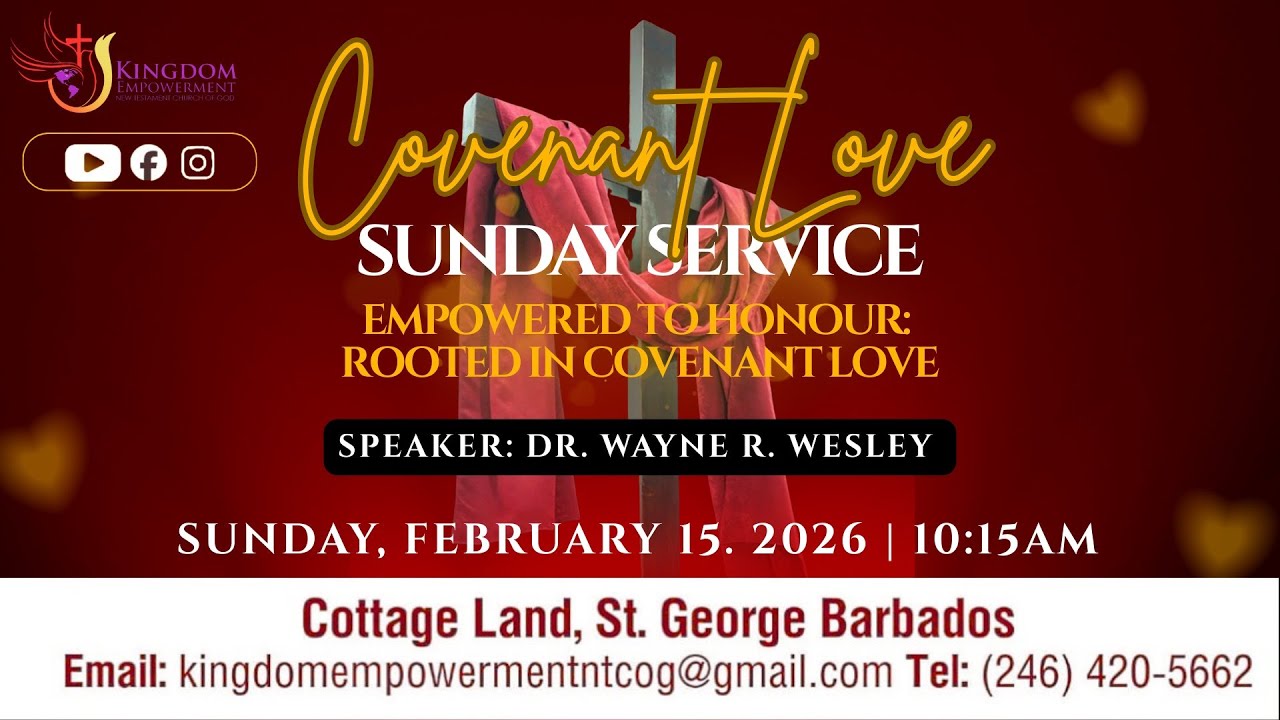 Covenant Love Sunday Service | Dr. Wayne R. Wesley
