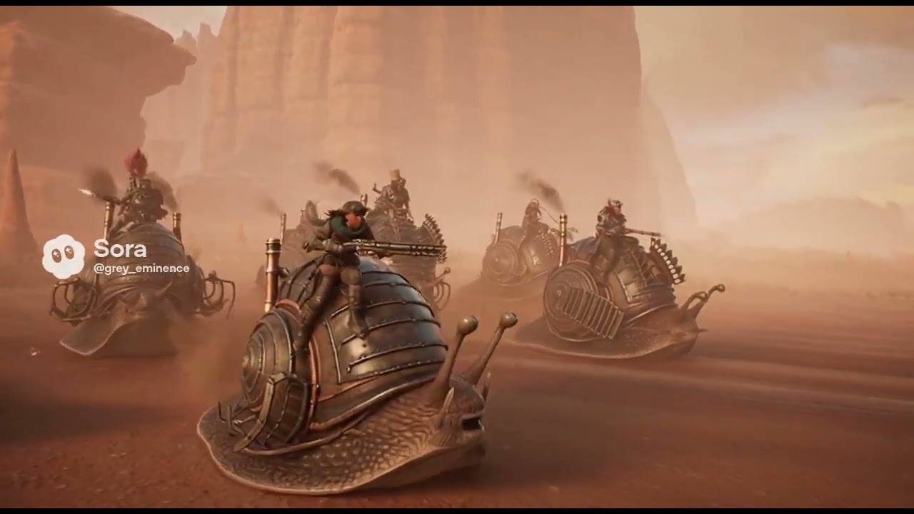 Steampunk warriors