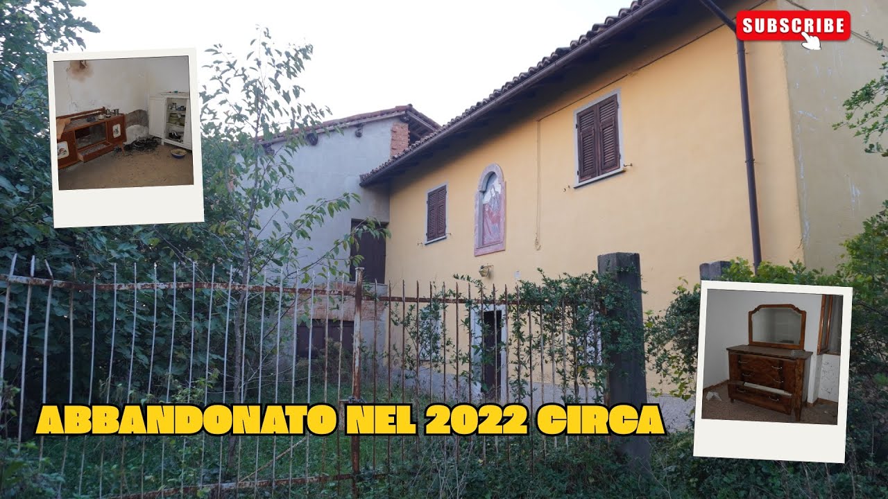 UNA CASA ABBANDONATA DAL 2022