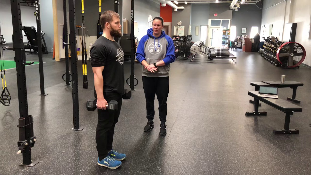 Weighted Lunge