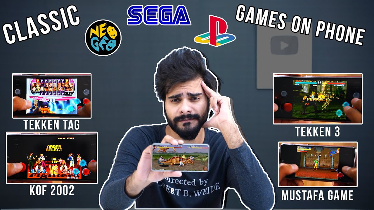 Play Classic Games On Smartphone | Tutorial | TEKKEN 3 - TEKKEN TAG - METAL SLUG - KOF - SNOWBROS