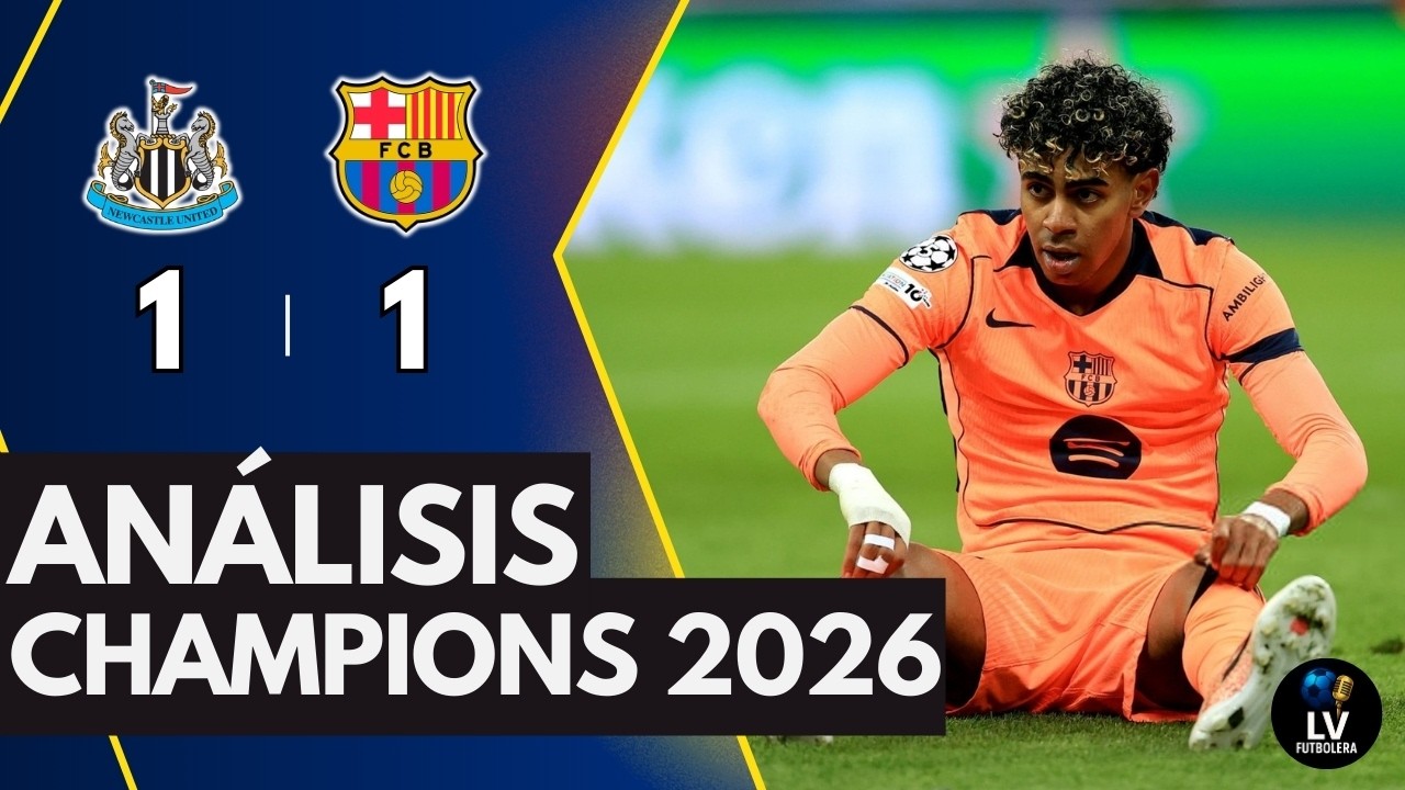 🚨 ¡ESCÁNDALO ! EL BARCELONA EMPATÓ 1-1 CON PENAL DE YAMAL AL NEWCASTLE EN CHAMPIONS