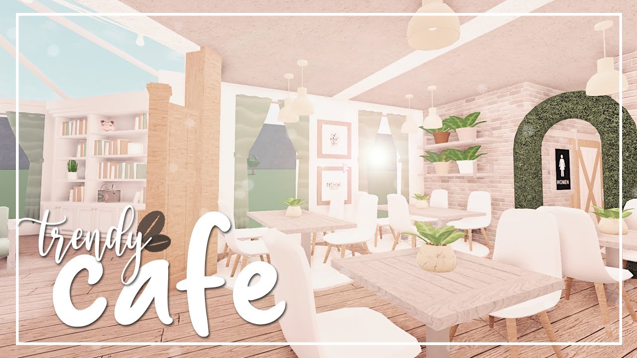 Welcome to Bloxburg: Trendy Cafe (95k)