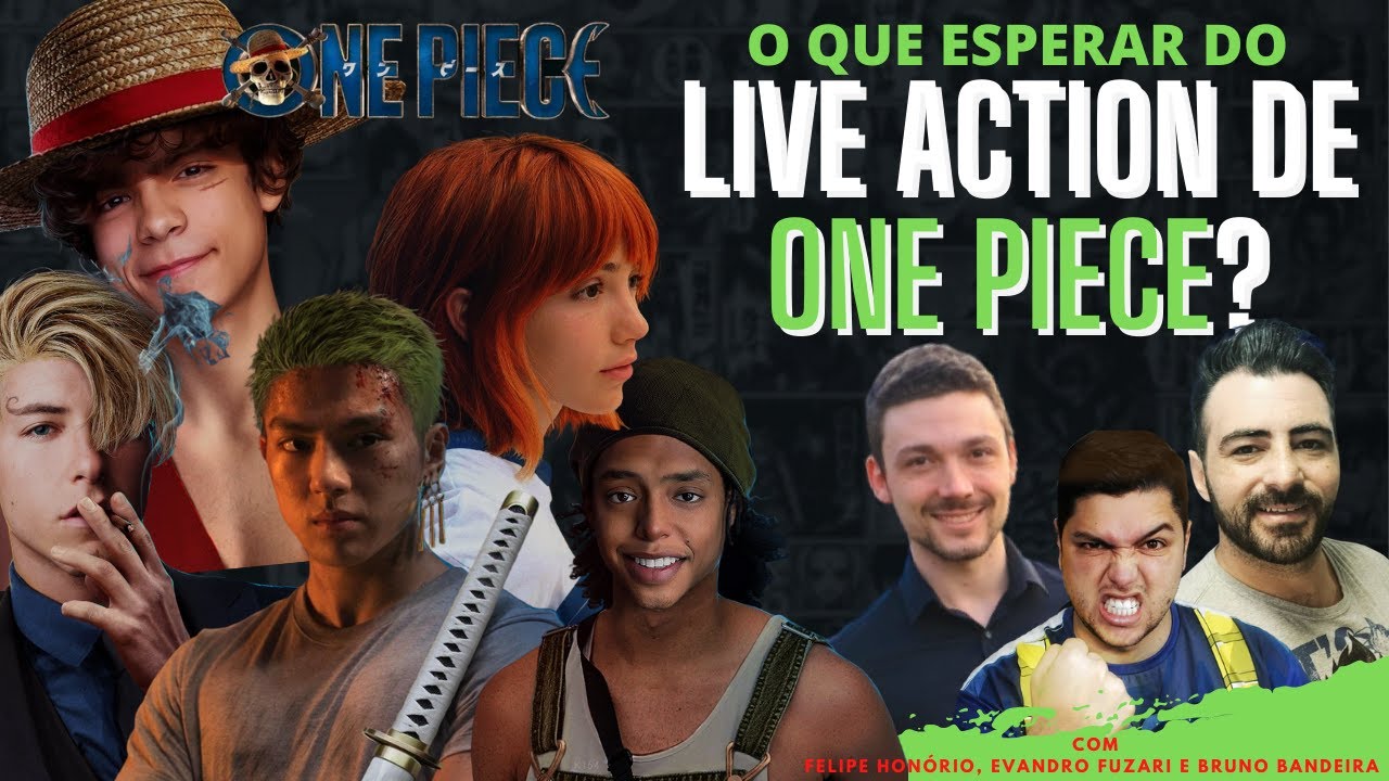 EXPECTATIVAS P/ O LIVE ACTION DE ONE PIECE com @felipe_honorio  , @BrunoBandeira  e @CanalMangaQ